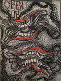 'Open Up' x 5"x7"
